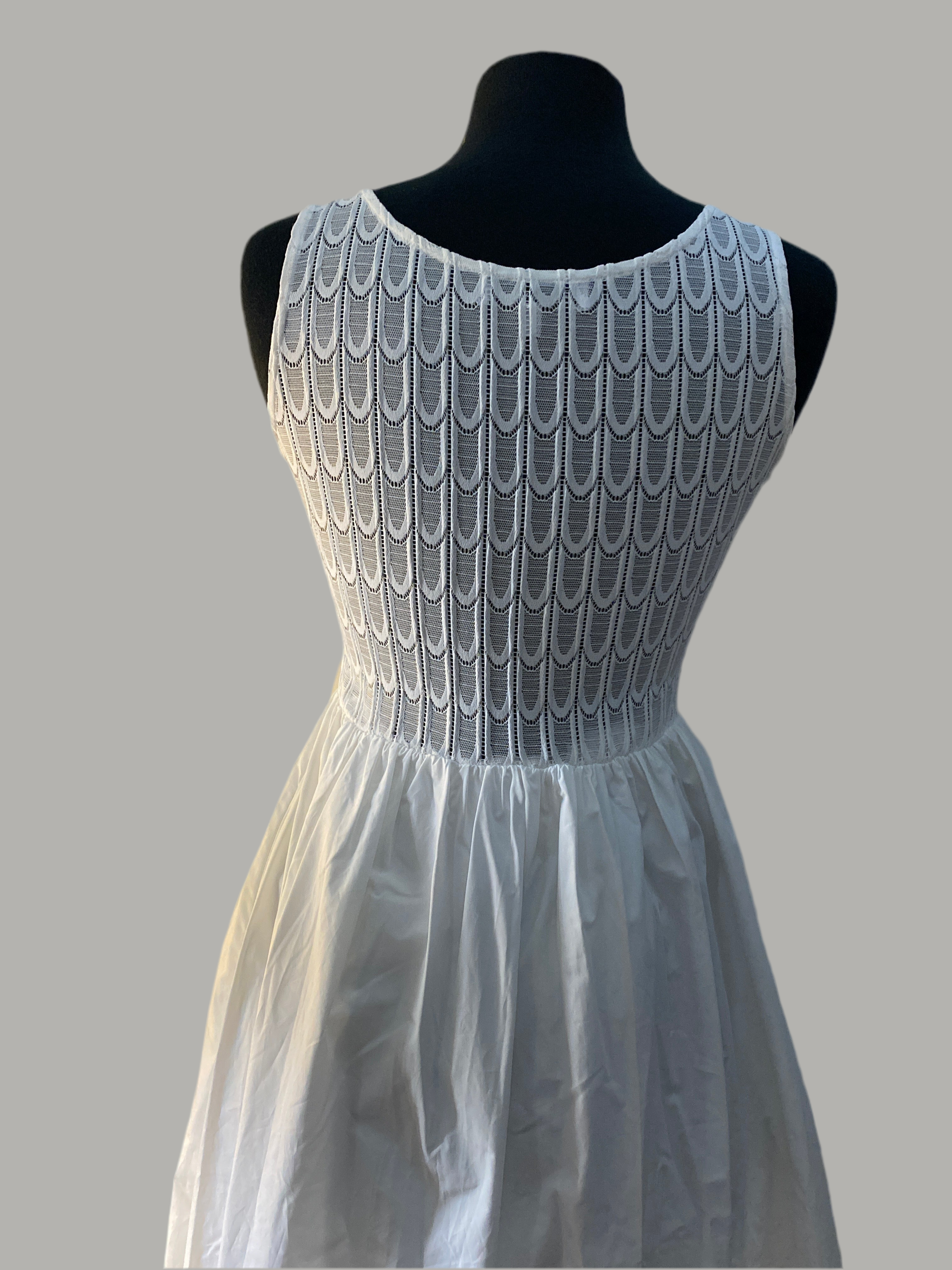 Cotton sundress with under slip