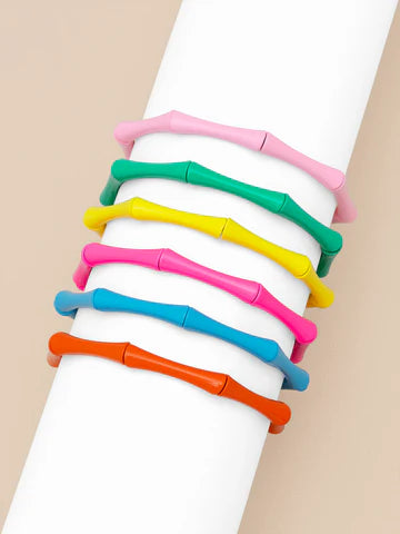 Enamel Bamboo  Bracelet