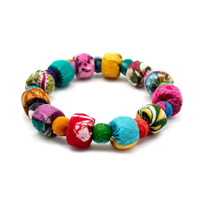 Round beaded bracelet